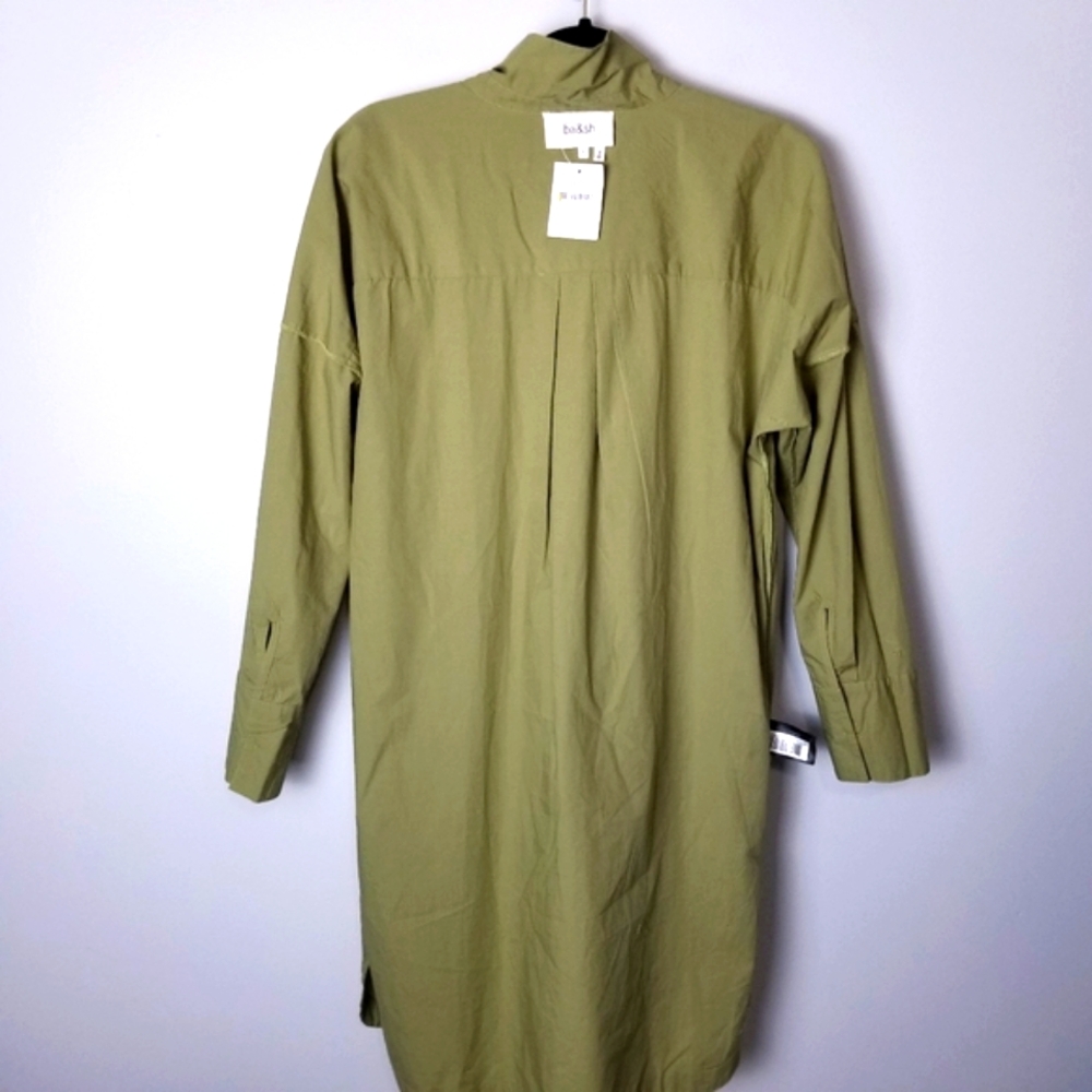 NWT Ba&sh Oversized Shirt Dress Sz S - Picture 6 of 9